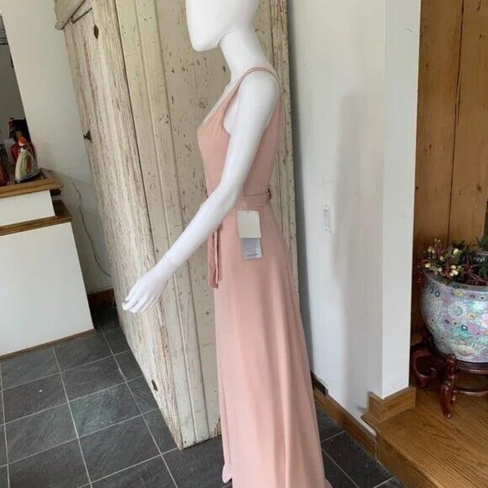 SHOW ME YOUR MUMU PINK BRIDESMAID TIE BACK DRESS - Picture 10 of 12